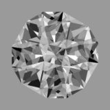 A collection of my best Gemstone Faceting Designs Volume 4 Scattered Squares gem facet diagram